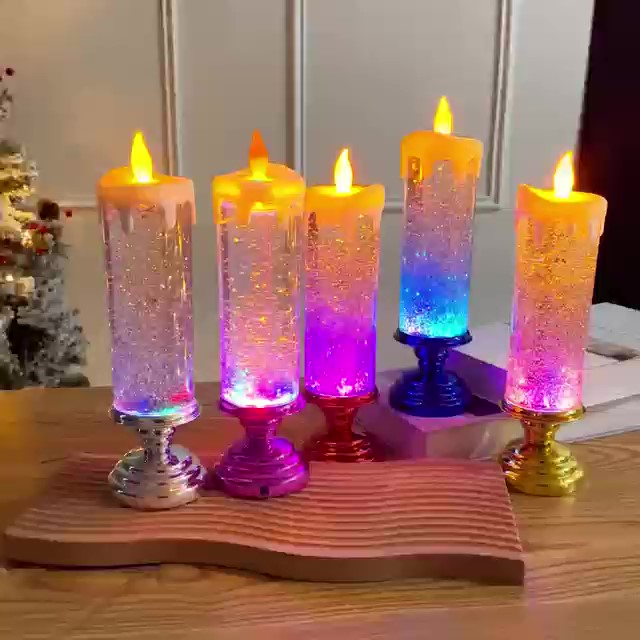 Watch Magic LED Candle Light, 7 Colors Automatic Changing on Amazon Live