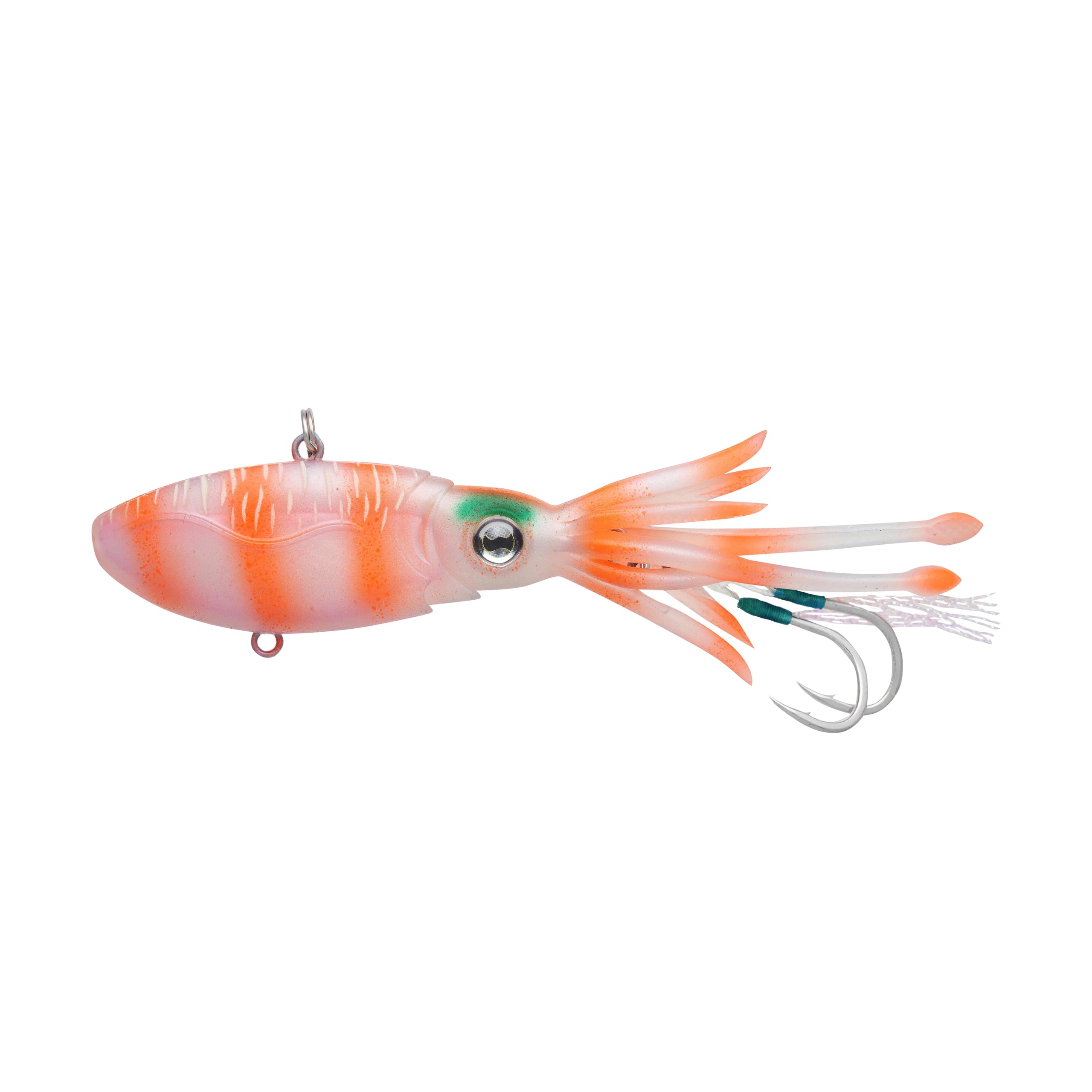 Nomad Design Squidtrex Fishing Lure with Patented Technology Vibration Design - TPE Soft Plastic, BKK Assist Hooks, Squid Lure