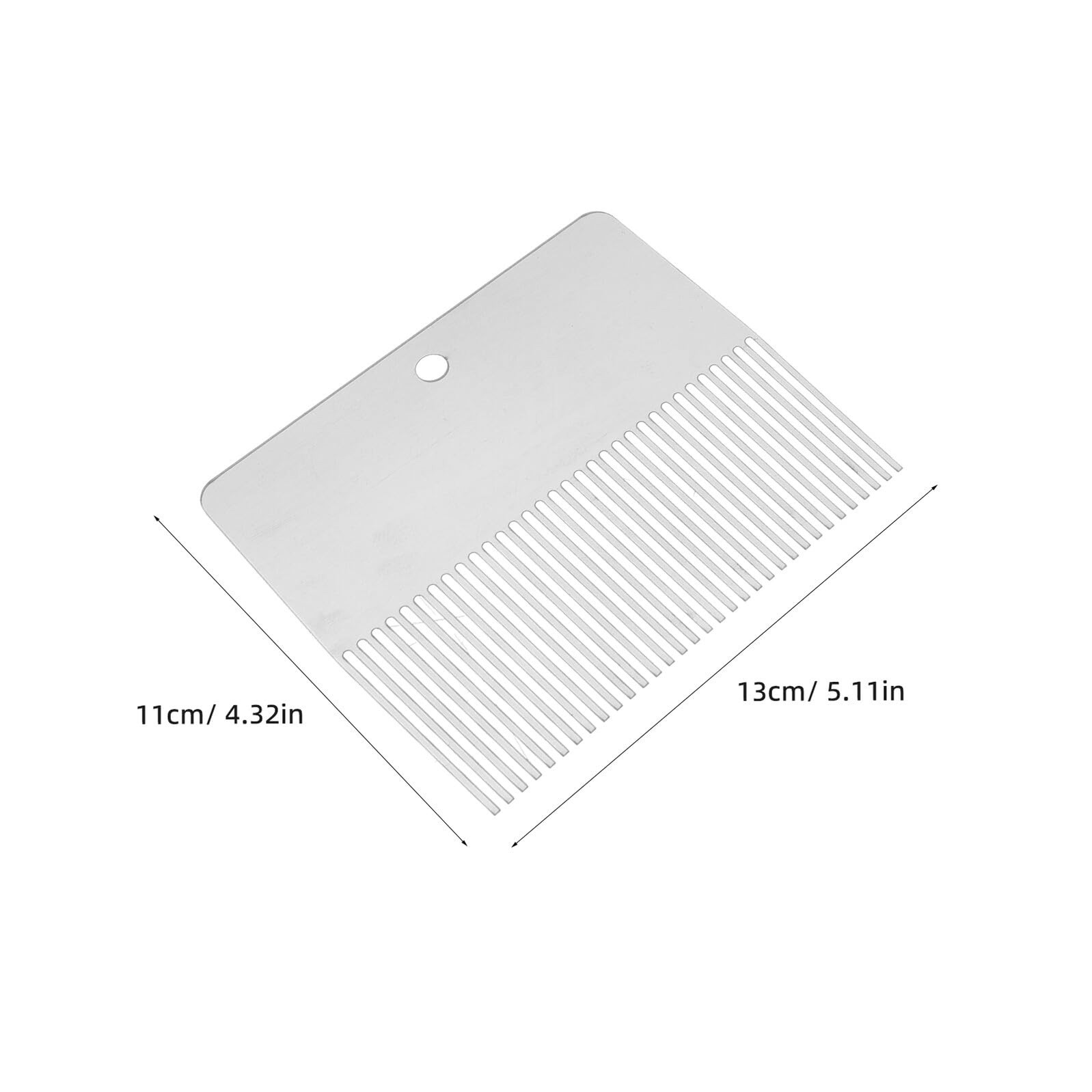 Peine Texturizado para Pintar Vetas en Paredes de Acero Inoxidable Herramienta Resistente y Precisa Kit de 4 Piezas para Proyectos de Textura y Decoración del Hogar