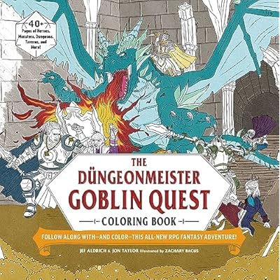 The D&uuml;ngeonmeister Goblin Quest Coloring Book