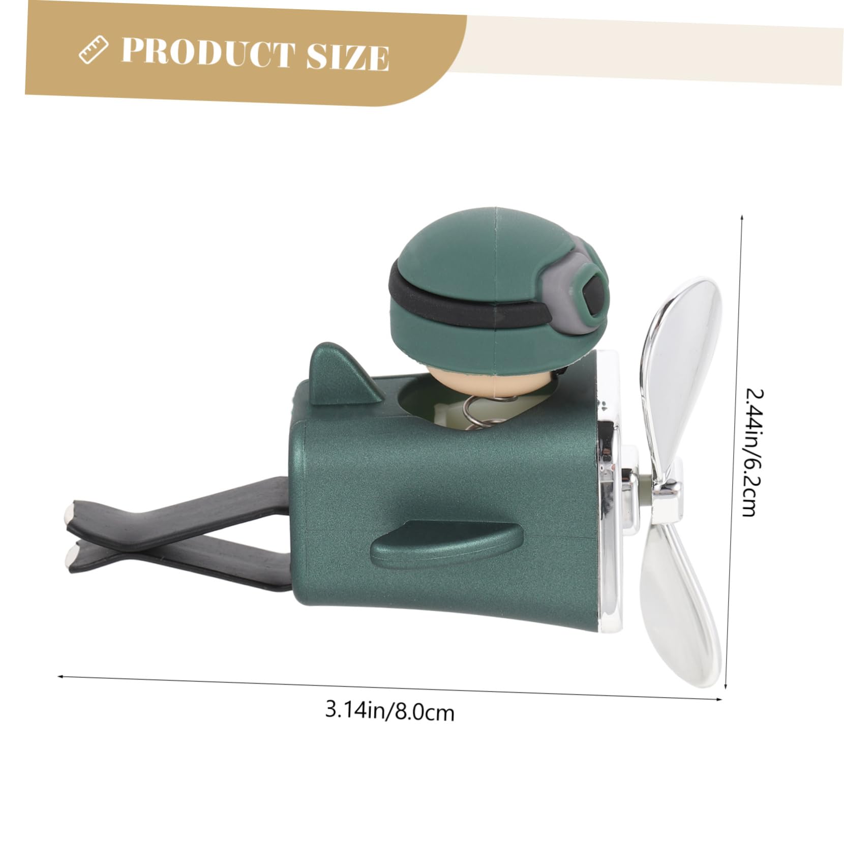 Mobestech 3pezzi Clip Per Auto Decorazione Vent Carina e Profumatore Per Auto Rotante Cartoon Per Interni e Oli Essenziali
