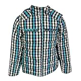  Outburst - Mädchen Winterjacke Steppjacke wasserabweisend Winddicht, türkis, Größe 140