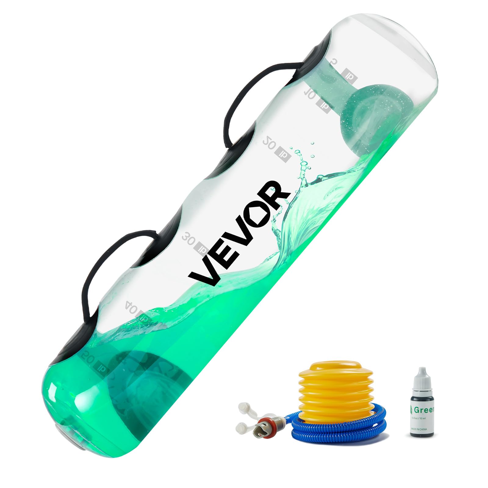 VEVOR Wassergewichte Aqua-Tasche, große Aqua-Tasche für Workout, verstellbare tragbare Stabilität, Fitness- und Ganzkörper-Trainingsgeräte, für Kraftkern- und Gleichgewichtstraining, Heimgymnastik