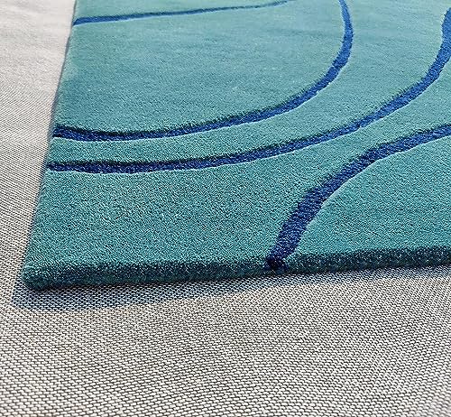 Image of Soft Pure Woolen Modern Collection Tufted Carpet for Living Room,Bedroom'Kitchen and Hall (5 X 7) Feet