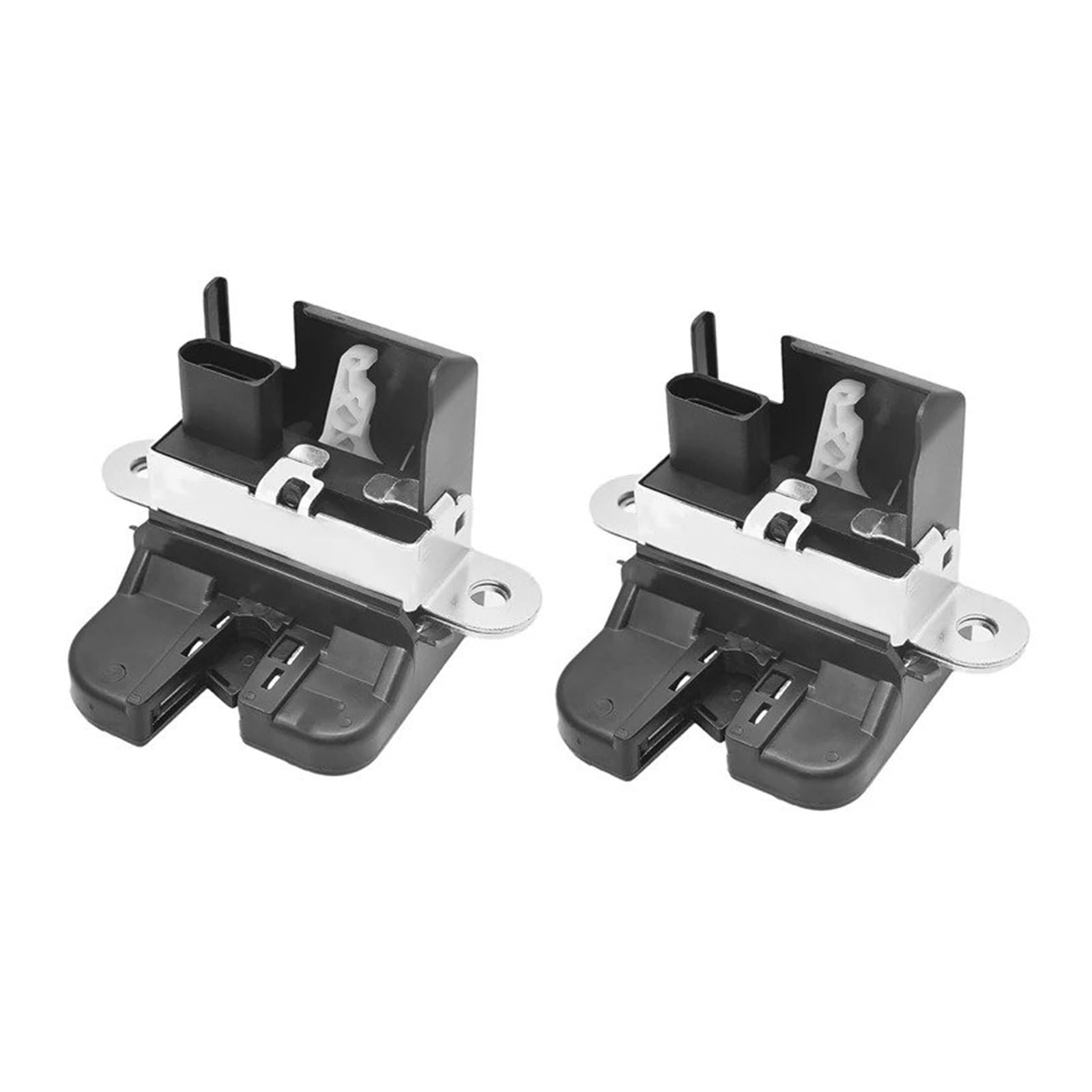 Tailgate Mechanism for Golf for GTI for Polo for Tiguan for Touran 2003-2015 1K6827505E 5K0827505A 1P0827505D Rear Tailgate Latch Trunk Lid Lock Rear Door Latch(2pc)