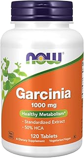 NOW Supplements, Garcinia (Garcinia Cambogia) 1,000 mg, Healthy Metabolism*,Weight Loss, 120 Tablets