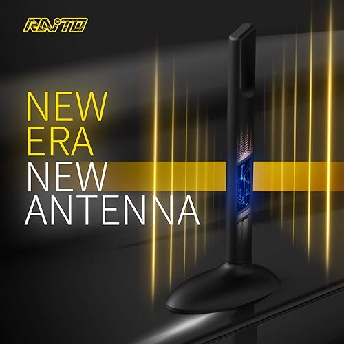 Miniatura 7 de RAITO Antena corta de radio AM FM de 4.8 pulgadas compatible con Tacoma 1995-2016