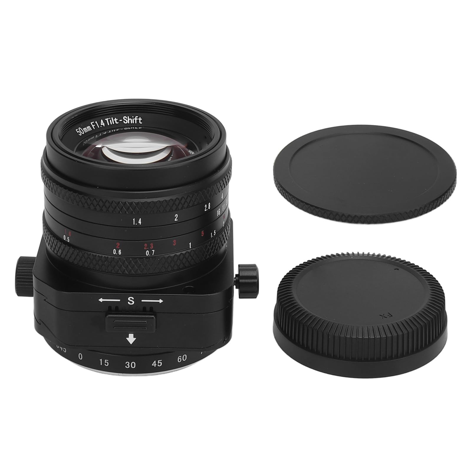 Objectif Principal à Mise au Point Manuelle 50 Mm F1.4 pour Monture E, Objectif Fixe Standard à Grande Ouverture MF pour Appareils Photo X A3 X A5 X A7 X M1 X M2