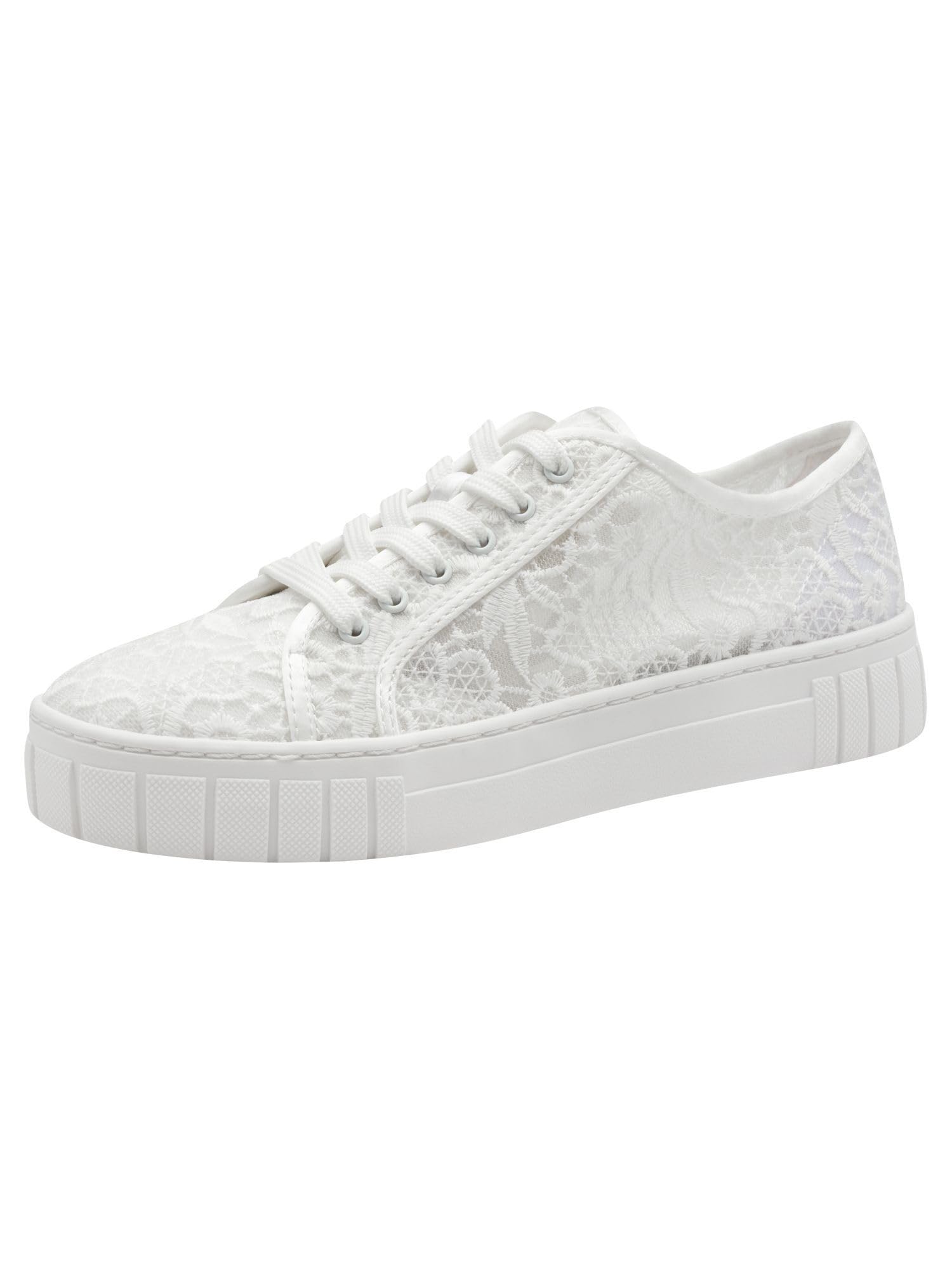 MARCO TOZZI Women's 2-83705-44 Sneaker, White, 7.5 UK