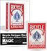 Magic Makers Bicycle Stripper Deck Red With 10 Bonus Tricks