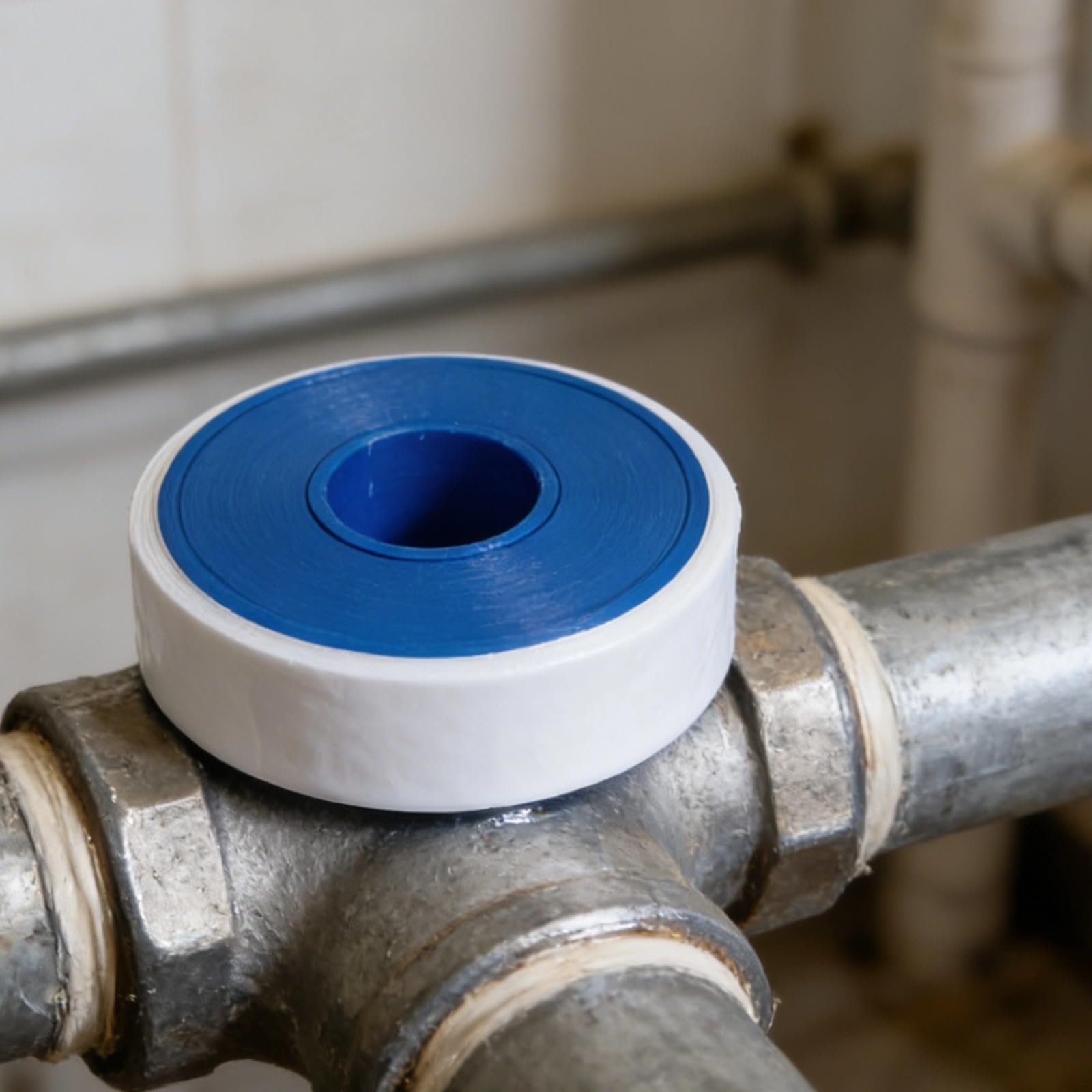 100 cintas de sellado de rosca, Ptfe, 20 mm de ancho, para tuberías de agua, gas, azul, uso de protección contra incendios