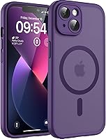 Vista 55 de TOCOL Funda magnética 3 en 1 para iPhone 14 Pro, mejorada [protección completa de cámara] con 2 protectores de pantalla, funda de grado militar