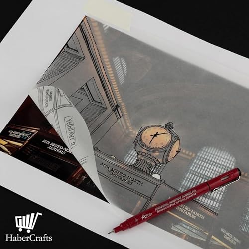 A3 112gsm Tracing Paper Sheets Printable Tracing Paper Acid Free High Transparency Technical Drawing Paper for Drawing Sketching Dressmaking 297 X 420mm (A3 Size - 112gsm Heavyweight - 5 Sheets) - Image 8