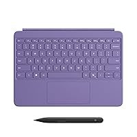 Microsoft Tastiera Surface Pro 12'' con Slim Pen | Compatibile con Surface Pro 12'' | Viola