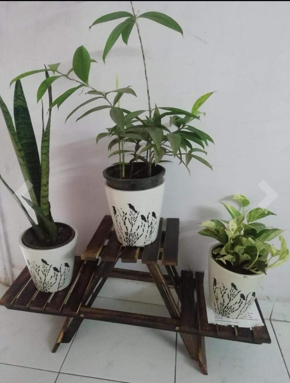 See full amazon price history chart for The WooDiN Wooden Plant Stand With 3 Decks, for Indoor / outdoor in Home and Garden Brown, 12 inch, 1 Piece The WooDiN Wooden Plant Stand With 3 Decks, for Indoor / outdoor in Home and Garden Brown, 12 inch, 1 Piece (B0BP7HMPFB) Amazon Price History, Amazon Price Tracker