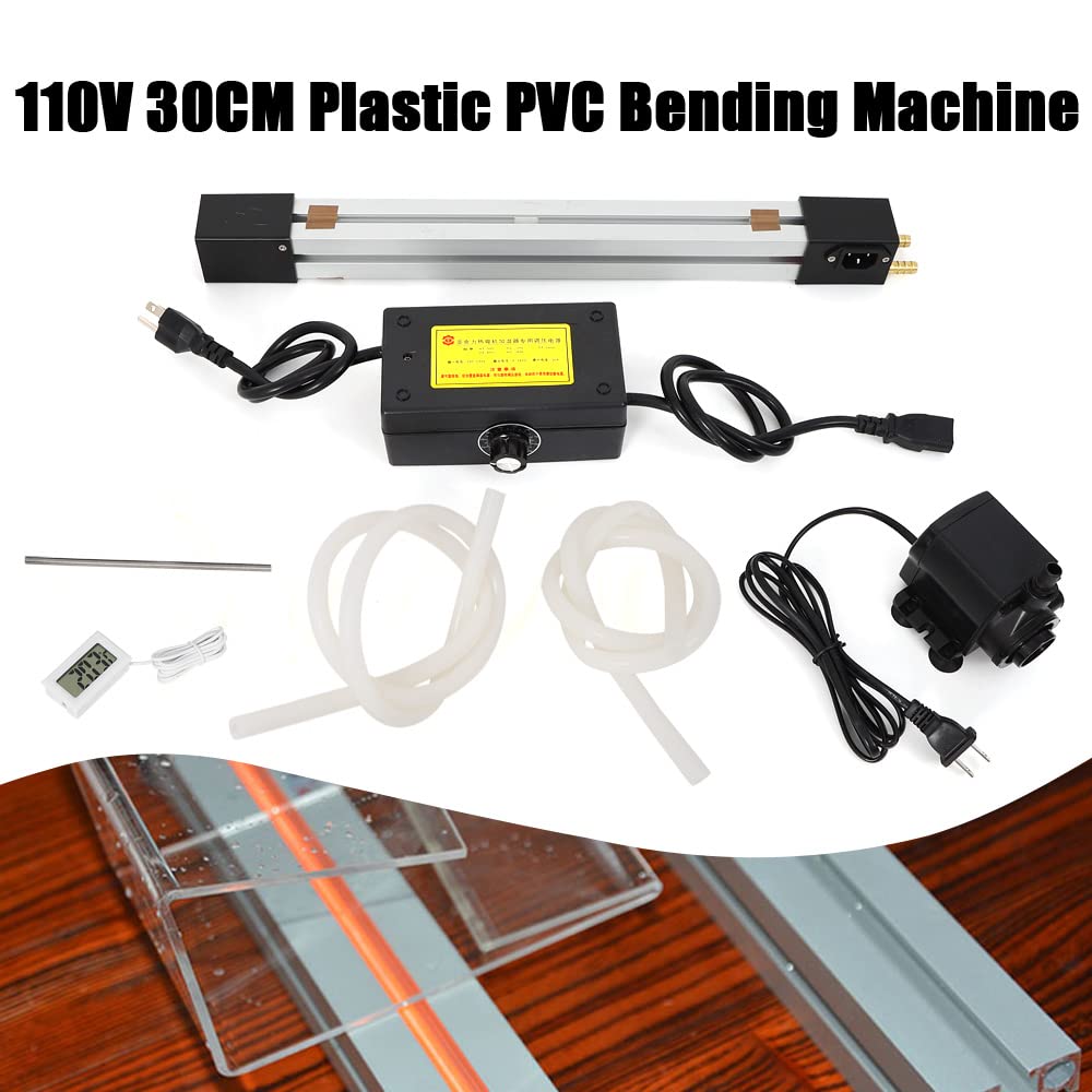 Acrylic PVC Plastic Bender Machine 110V Plastic Sheet Bender Manual Strips Heater for Plastic Bending Tool 1mm-6mm Thickness, Sign Making (11.82