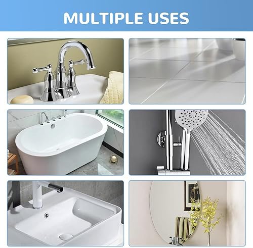 Miniatura 2 de Limpiador descalcificador de baño, limpiador multipropósito mejorado de manchas rebeldes 2026, limpiadores desincrustantes de baño, espray de espuma