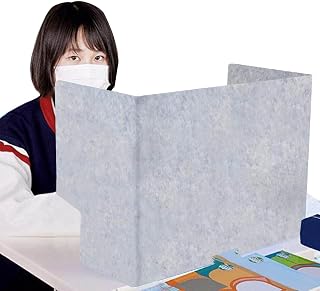 Desk Privacy Panel, Sound Absorbing Dividers, Lightweight Office Partition, Folding, for Call Centers(100cm/39in)