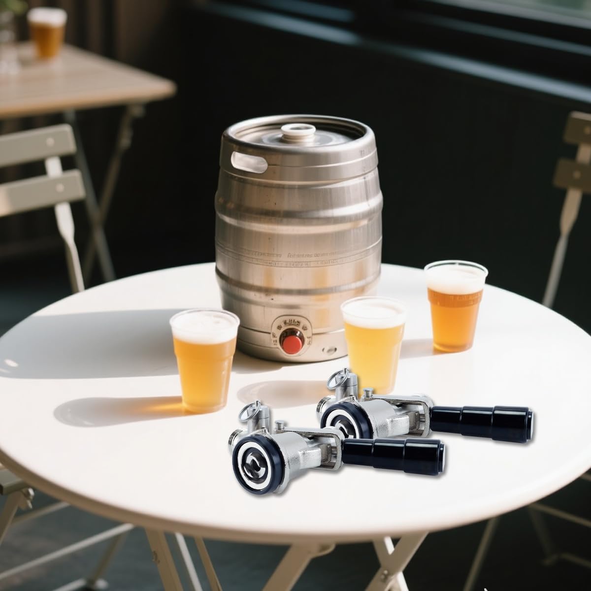 Rubinetto per spillatura birra con testa a spillo G5/8, tipo S, per bar, ristoranti e feste di famiglia