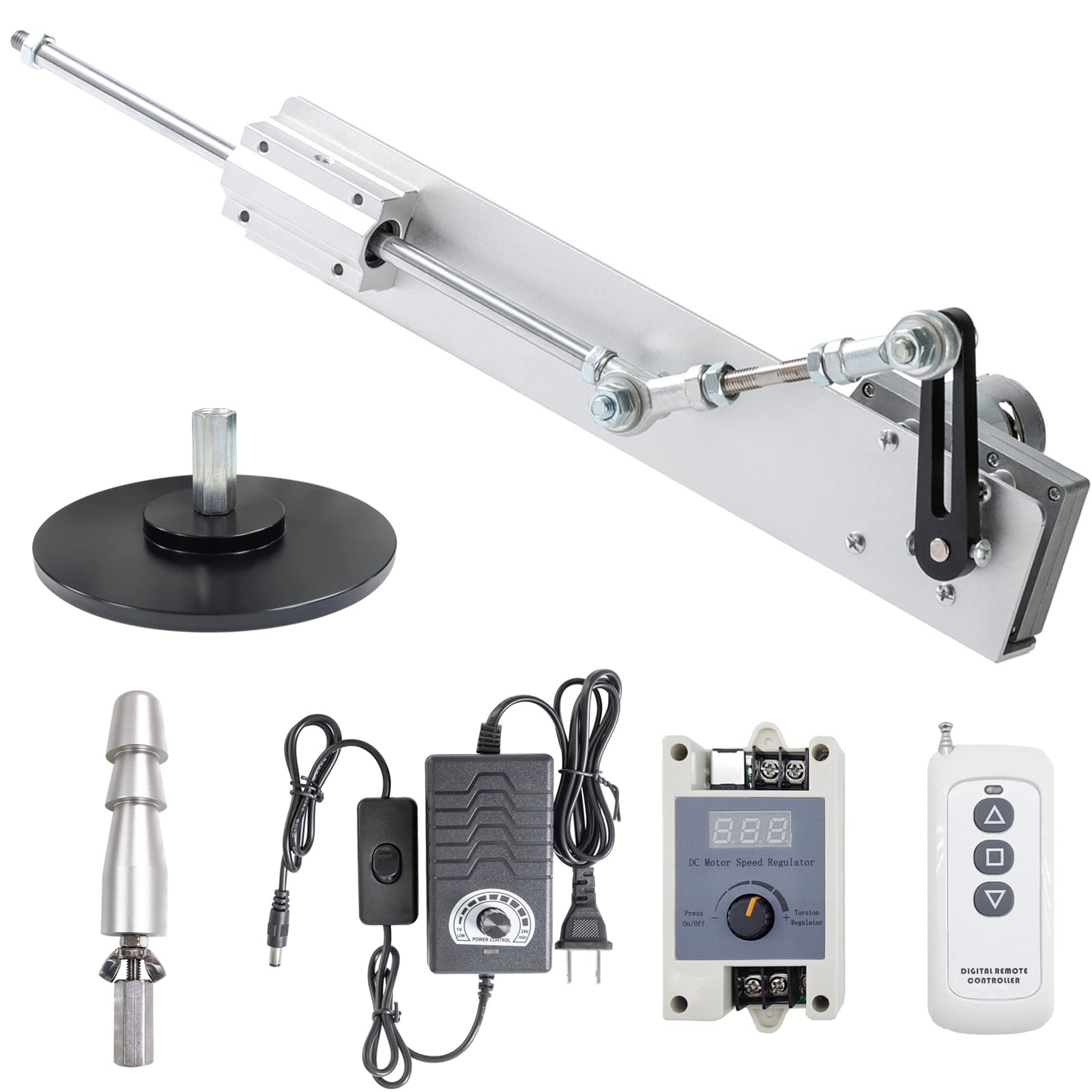 DIY Reciprocating Linear Motor DC 24V Long Stroke 1.18"-6" Adjustable Telescopic Motor 160rpm - View #9