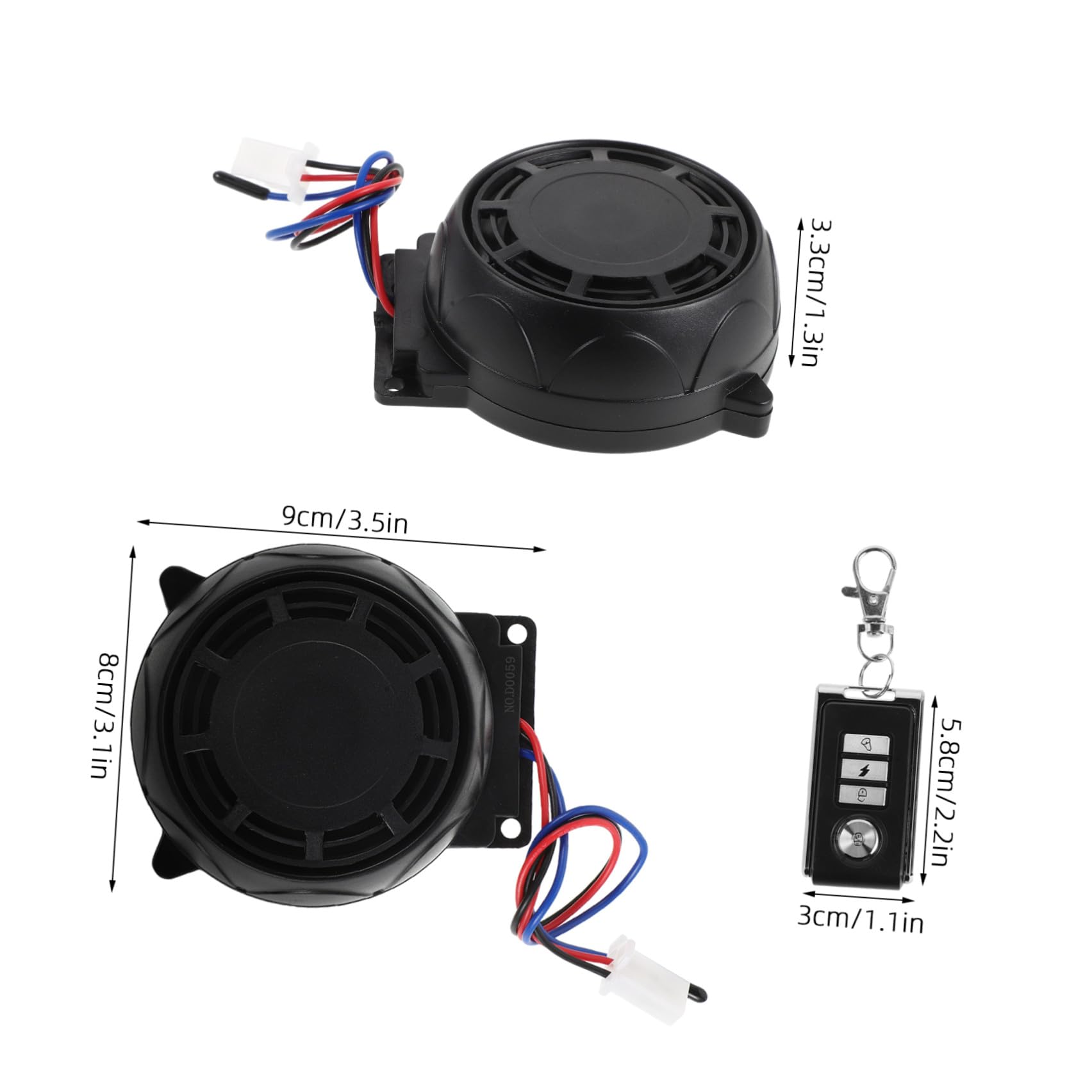 Allarme Antifurto Moto con Telecomando, Abs, Disco Metal | Funzione Accensione a Distanza, Protezione Completa, per Fuoristrada ed E-bike, Uso Urbano e Parcheggio Coperto
