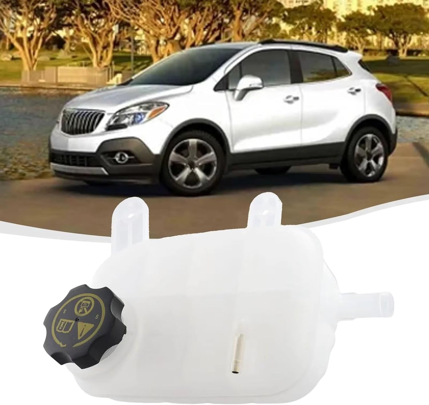 Compatible With For Trax 2015-2020 車エンジン冷却エンジンクーラントリザーバー 車クーラントリザー