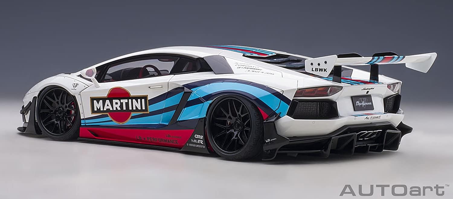 高価値セリー ランボルギーニ Lb Works リバティーウォーク 1 18 オートアート アヴェンタドール 完成品ミニカー マルティニ リミテッドエディション 車 Www Purepowder Com