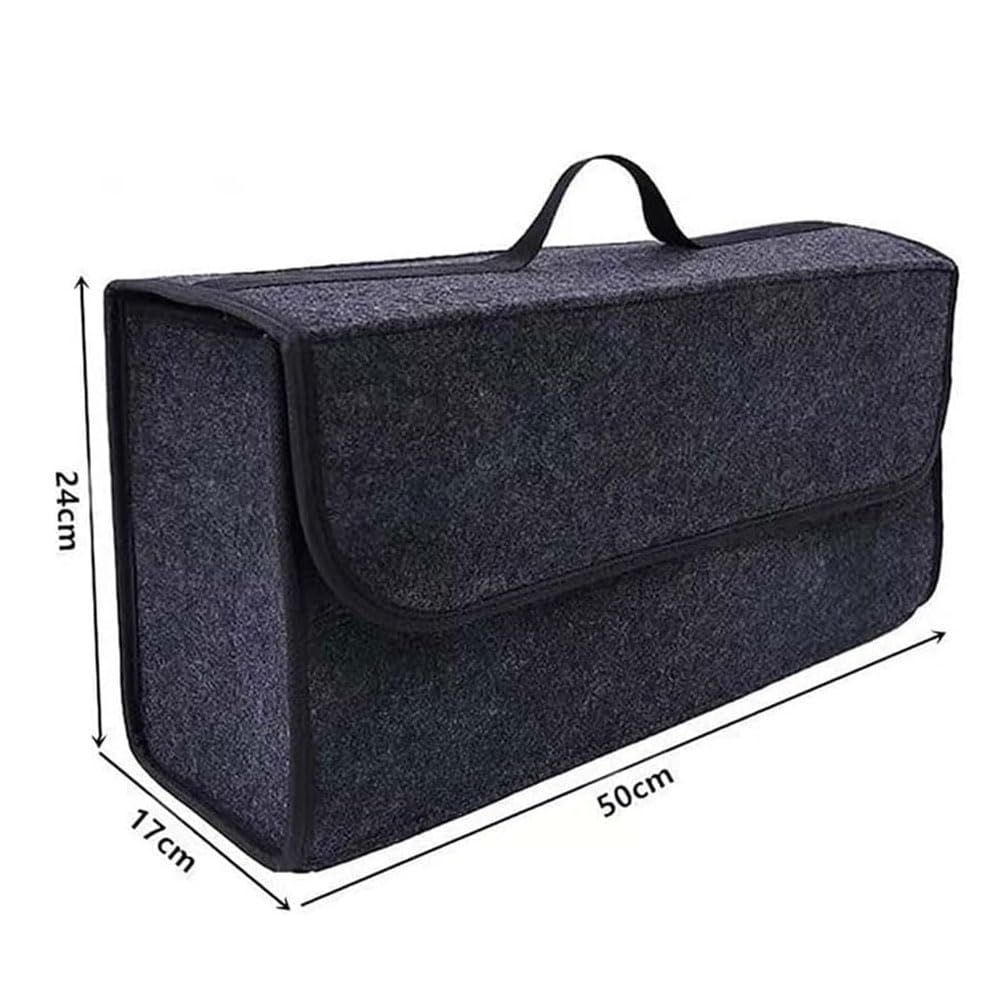 Auto Organizer Bagagliaio per Defender/Freelander/Discovery 1 2 3 4 5, Organizzatore Portaoggetti per Bagagliaio Impermeabile Pieghevole Interni Accessori,A/Black