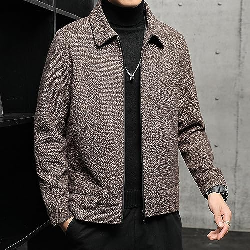 Blouson d'automne décontracté anti-froid léger avec poche pratique - 3