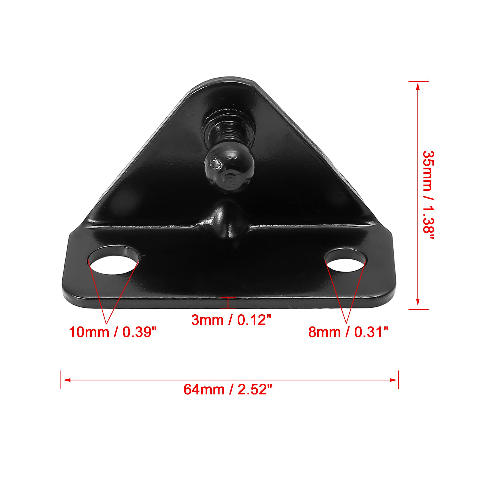 Backdoor Damper 10MM Ball Stud Mount Bracket For