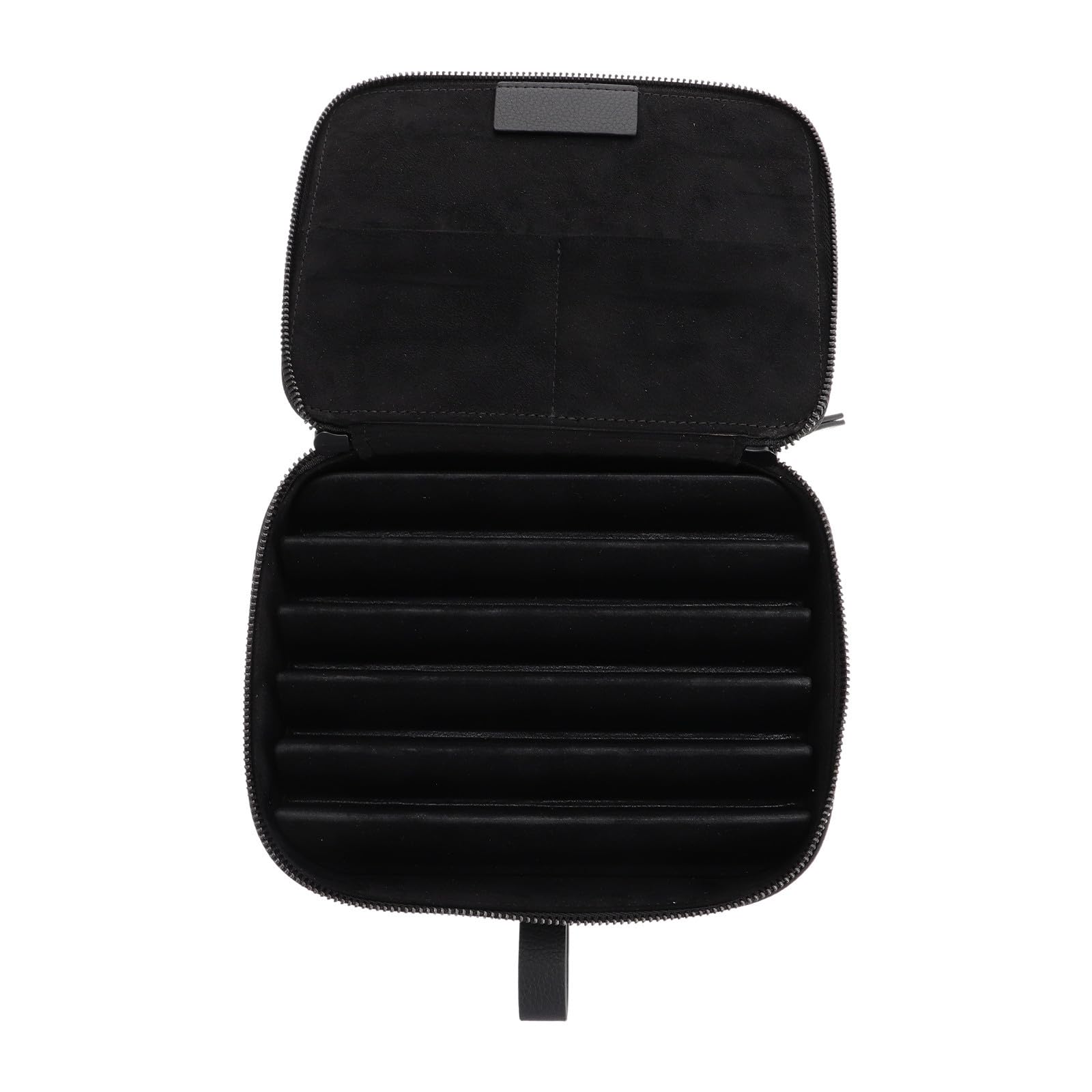 SOLUSTRE Bolsa Portátil para Correa de Reloj, Estuche de Viaje Negro