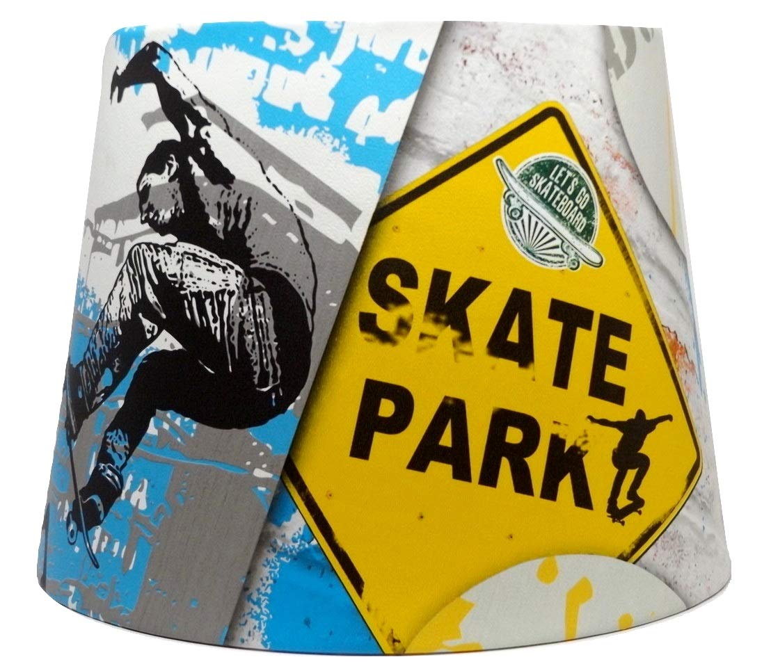 Skateboard Lampshade for Ceiling Light Shade Kids Graffiti Bedroom Home Accessories