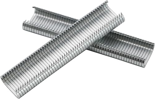 Miniatura 7 de nomal Kit de alicates de anillo de cerdo con resorte con 2500 piezas de anillos de cerdo automático de esgrima manual, pinza de sujeción, equipo de