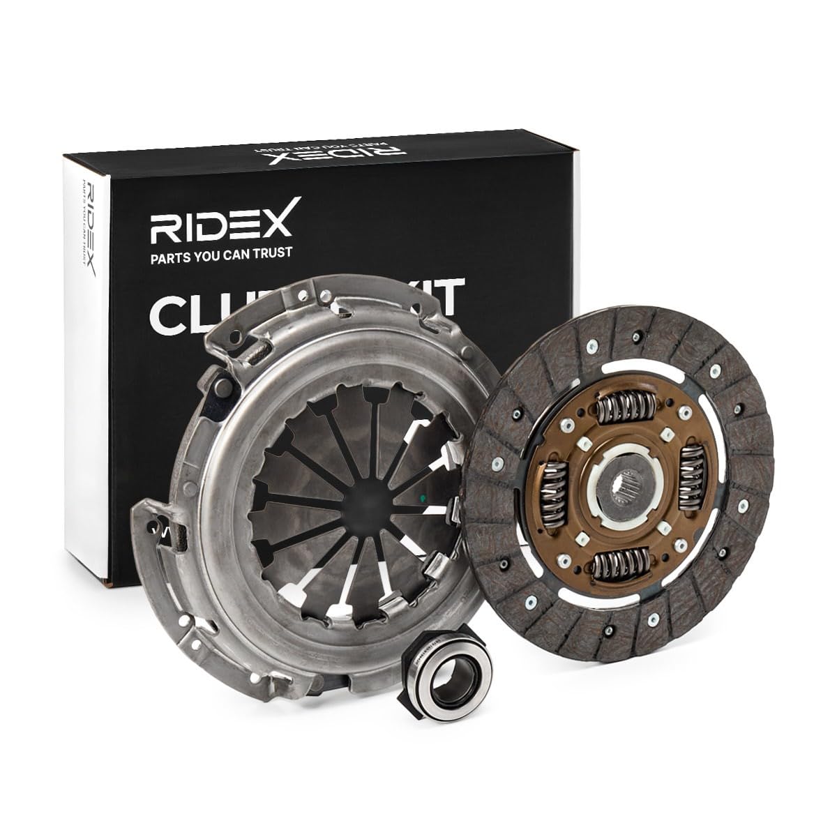 RIDEX 479C0070 Kit frizione con spingidisco frizione con disco frizione con cuscinetto disinnesto Compatibilità con FIAT 500 312