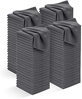 Vista 33 de Avalon Towels Microfiber Cleaning Cloths (Value Pack of 48) - Size 16 x 16 Inches, Highly Absorbent Cleaning Rags, Lint Free, Reusable and Washable