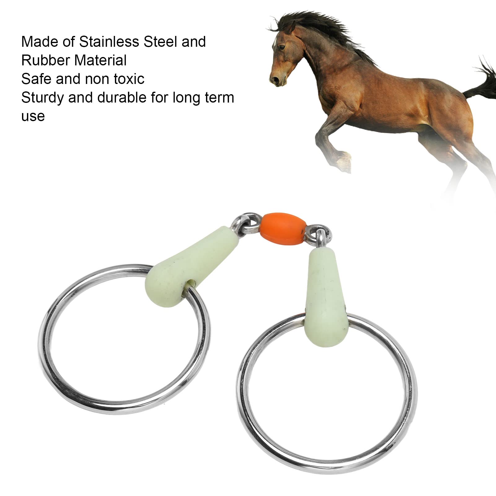 Bocado de caballo Sabor Manzana Profesional Bocado De Acero Inoxidable Para Entrenamiento Equipos