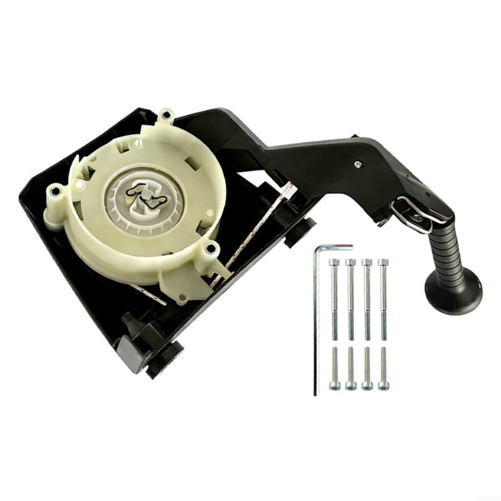 Easy Start Rewind Starter 4283 190 4023 para BR800C BR800 C-E 800 C Piezas de aspiradora de soplador de hojas, reemplazo de plástico para mantenimiento rápido de jardín al aire libre