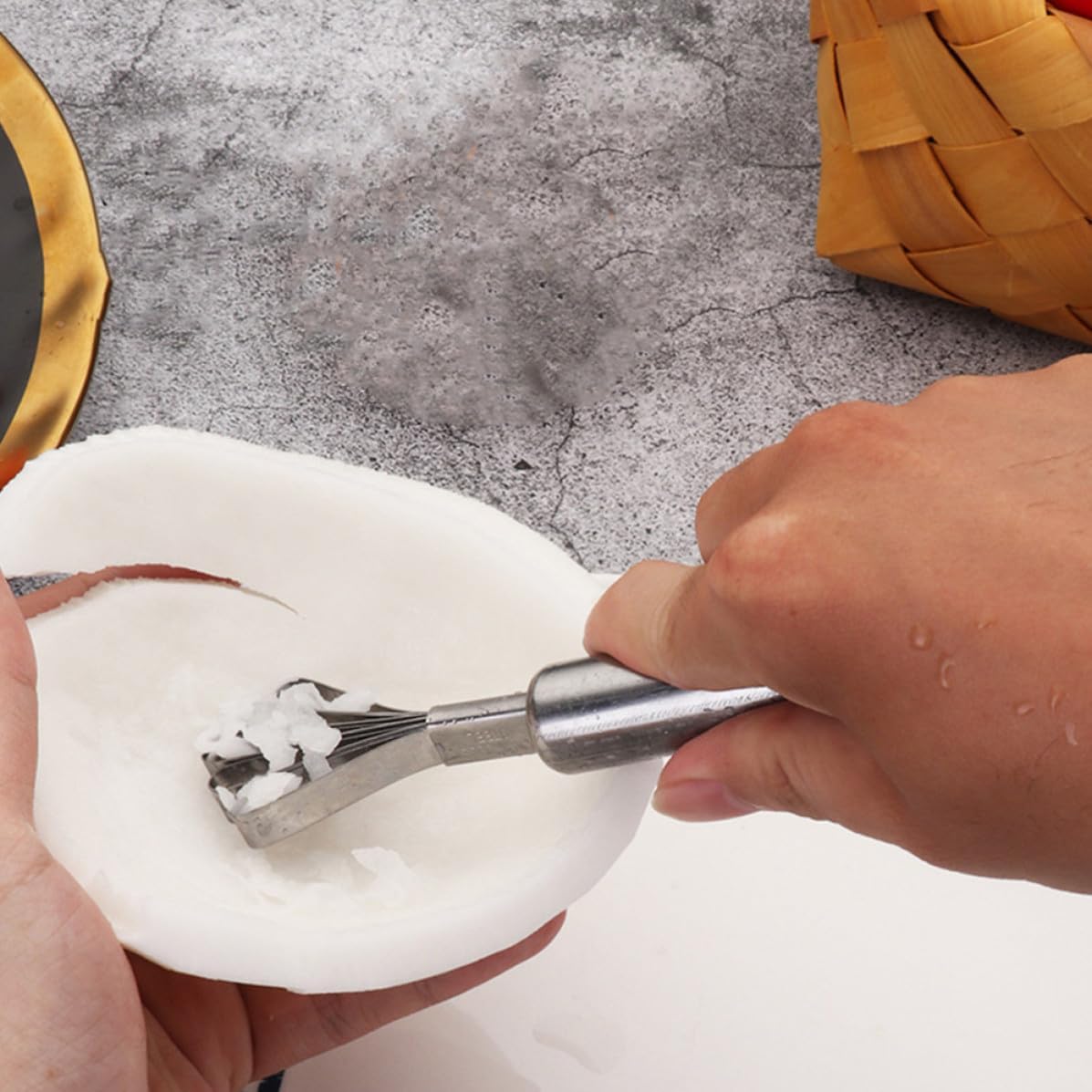 3 Pcs Stainless Steel Zester Grater for Pineapple and Citrus Prep