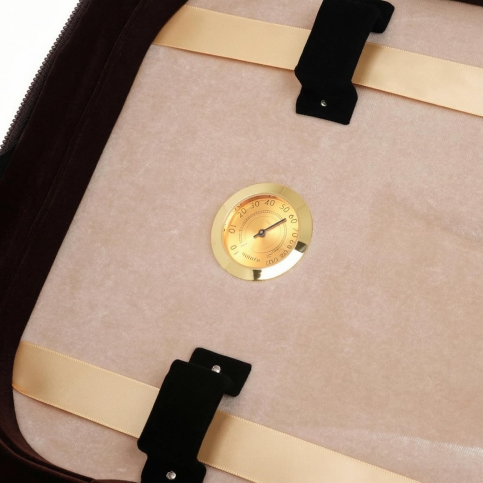 Gralara Estuche Violín con Higrómetro Ligero Funda Antigolpes para Músicos, Viajes, Ensayos