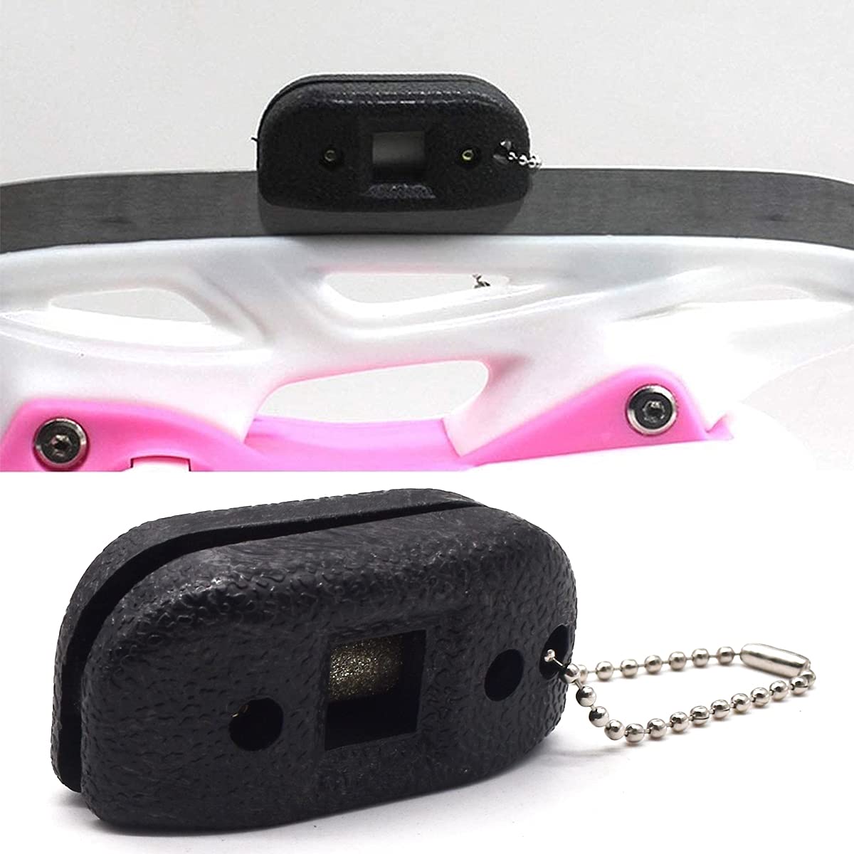 Affûteur De Lames Pour Patins à Glace - Lot De 3 Pierres Diamantées + Sacs - Réglable - Pour Hockey Et Patinage