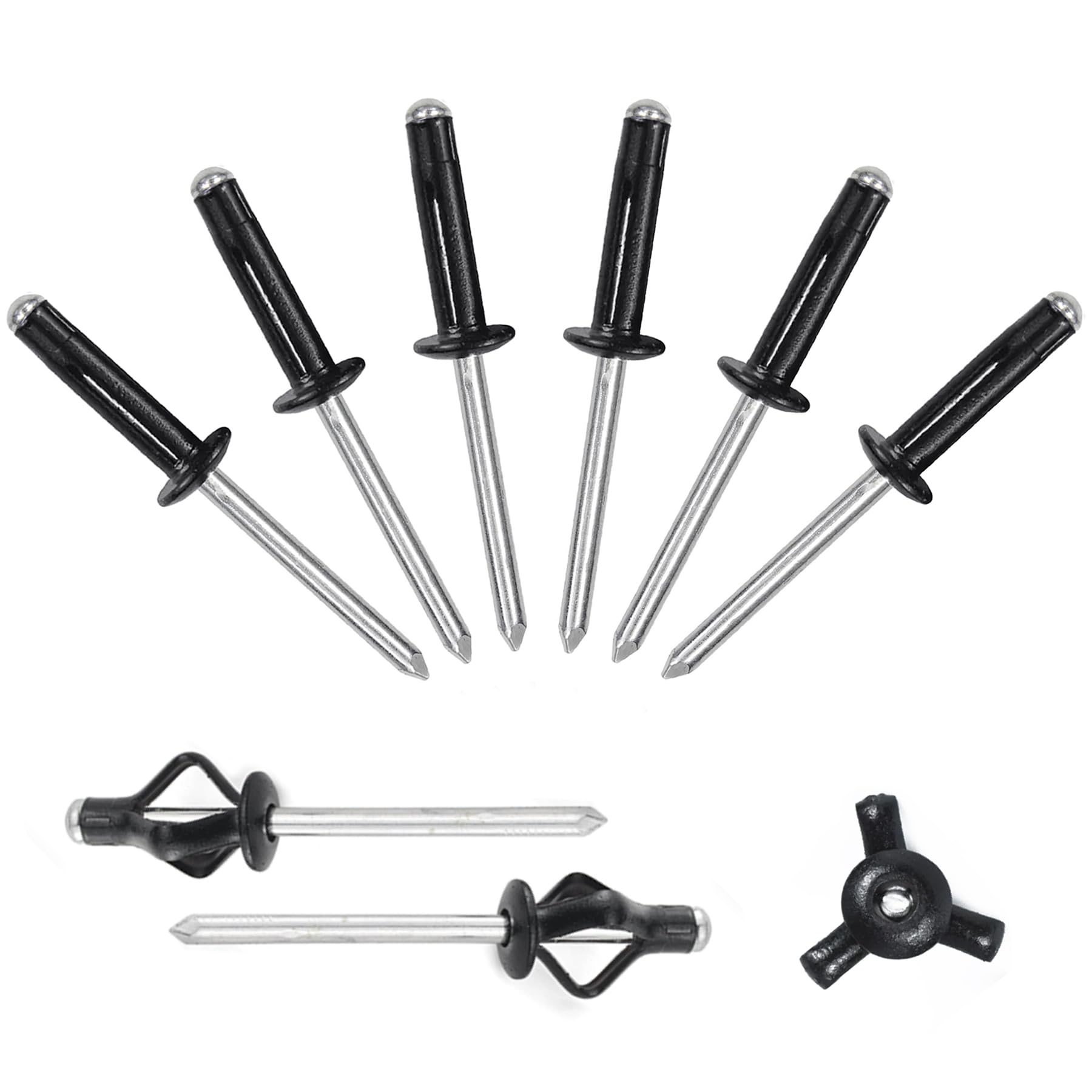 Rivets pliés de 3/16" étanches contre la corrosion pour installer vos accessoires de navigation