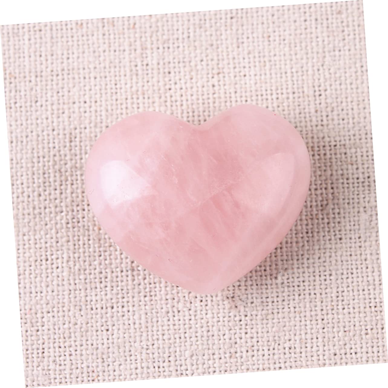 Healeved 18pezzi Pietre Cuore Cristallo Naturale Per Bilanciamento Chakra e Decorazione Della Casa Positiva Per Meditazione e