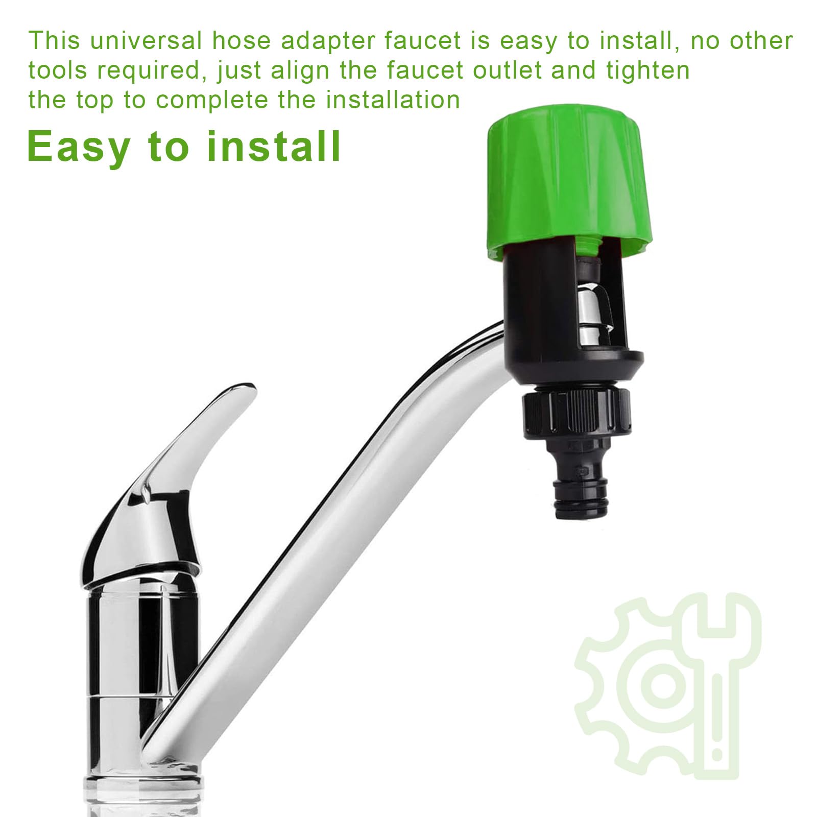 Adaptateur Tuyaux D'arrosage Pour Robinet De Cuisine