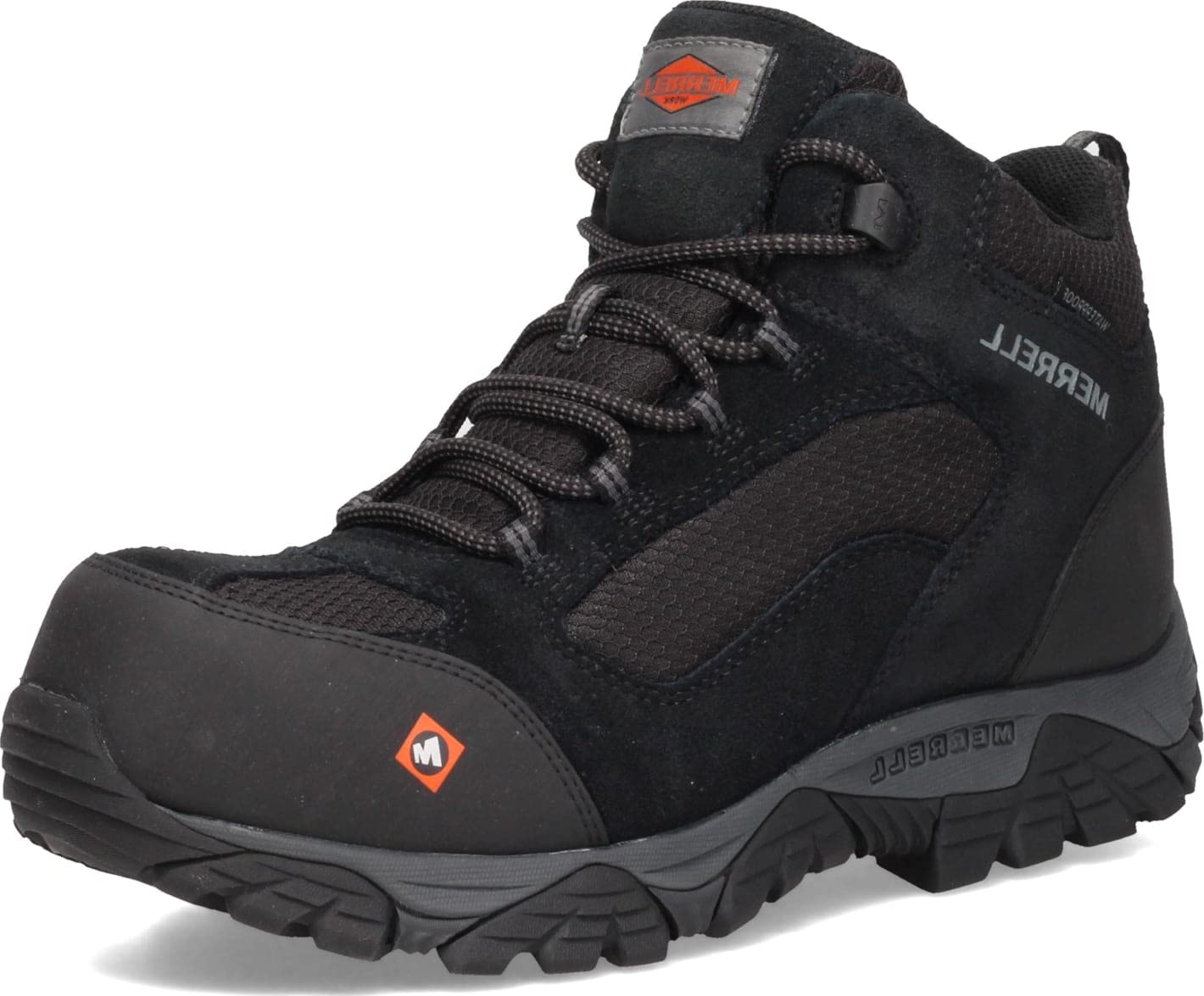 Merrell Men's Moab Onset Mid Waterproof Composite Toe Construction Boot