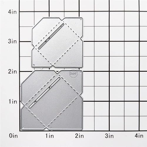 Miniatura 2 de DzIxY Sobres Troqueles de corte de metal para kit de fabricación de tarjetas, papel de gofrado, troquelados, plantillas de máquina de álbumes de