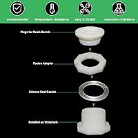 Vista 4 de Montaje de mamparo ABS hembra (mamparo ABS-12"-1pcs)