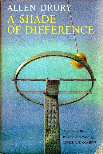 A shade of difference;: A novel B0006AXYJI Book Cover