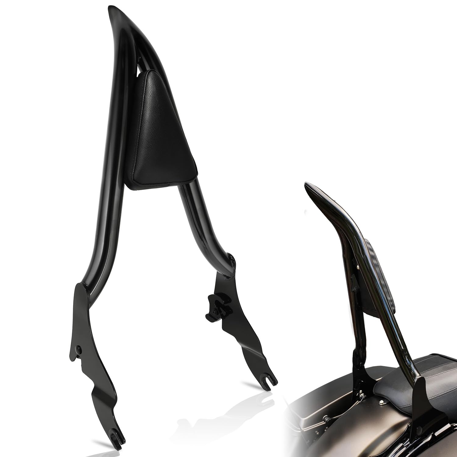 Motor TALL BACKREST SISSY BAR For HARLEY DYNA SUPER GLIDE STREET BOB FXDC FXDB | Australia