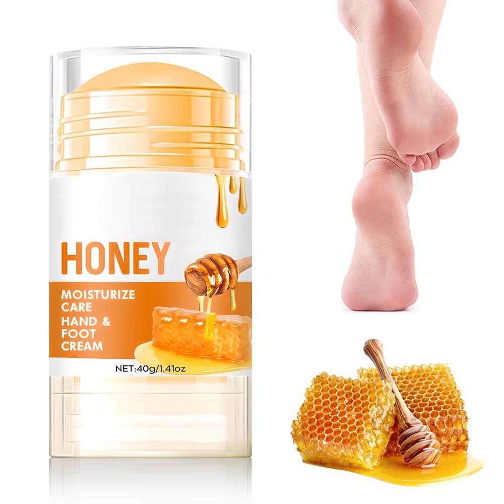 Hydrating and Anti-Cracking Foot Cream, 2025 Upgraded Smooth Steps Foot Therapy Balm, Foot Cream for Dry Cracked Heels and Feet Women Men (Honey, 40g) Hydrating and Anti-Cracking Foot Cream, 2025 Upgraded Smooth Steps Foot Therapy Balm, Foot Cream for Dry Cracked Heels and Feet Women Men (Honey, 40g)