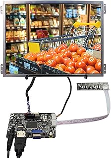 VSDISPLAY 10.4 Inch IPS 1024x768 LCD Screen 600Nits Display Panel with HD-MI VGA AV LCD Controller Board KYV-N5 V3